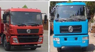 國五東風易燃氣體廂式運輸車
